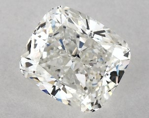 GIA 0.80 Carat H-VS1 Very Good Cut Cushion Modified Diamond